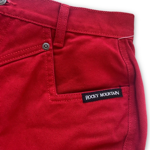 Vintage Rocky Mountain Clothing Co Red Jeans size 32 - Picture 4 of 15